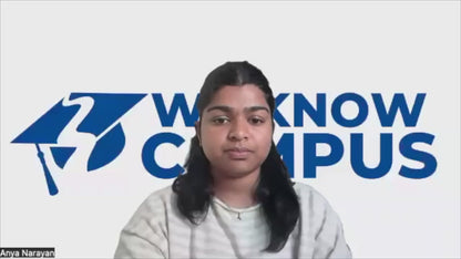 Anya Narayan - Biological Science & Business Economics (Pre-Med)