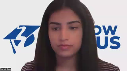 Saoni Pan - Biology & Society (Pre-Med)